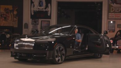 Watch Jay Leno Drive His New Rolls-Royce Spectre EV